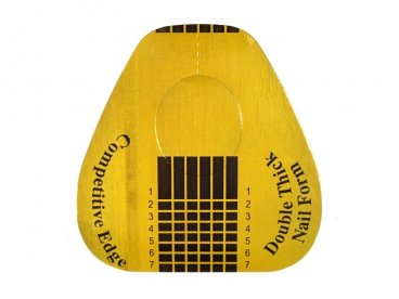 Formy gold szerokie 100 szt 