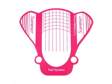 Formy Summer pink szerokie 50 szt 