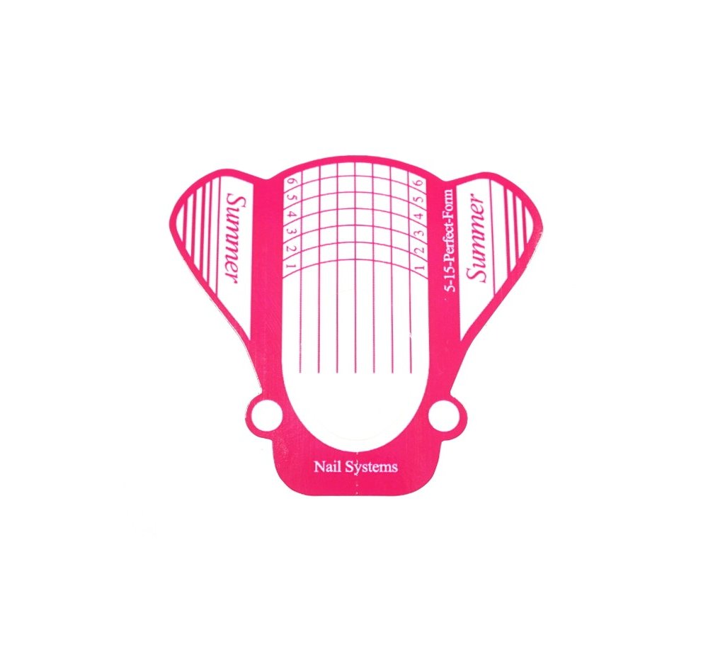 Formy Summer pink szerokie 50 szt 