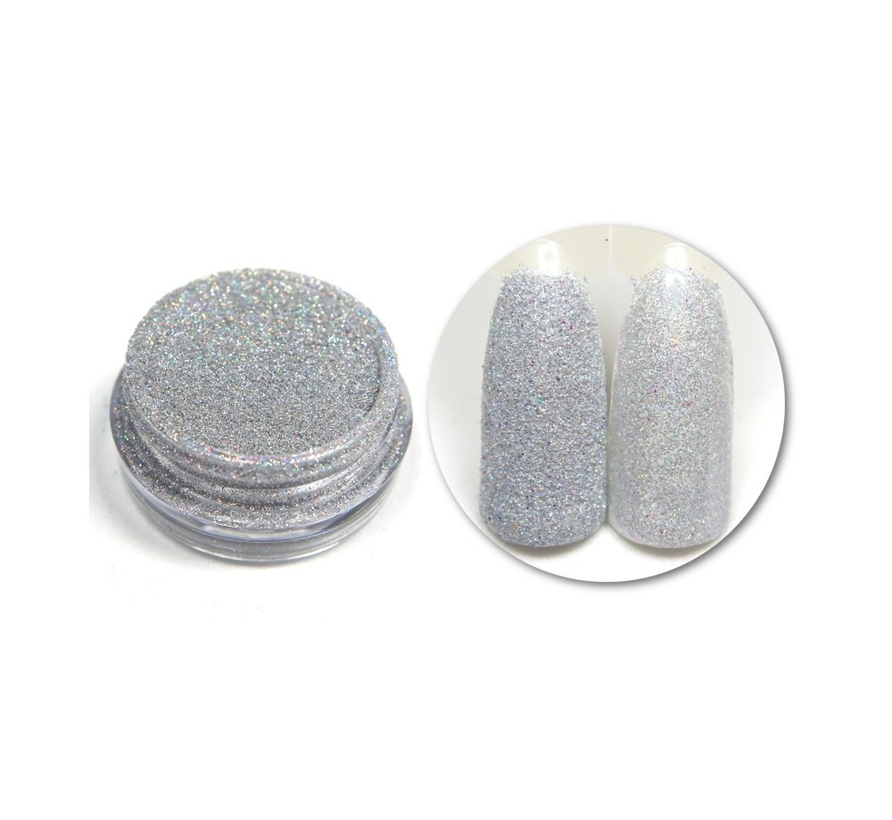 Efekt Holo Grey 01 szary holograficzny Efekt Holo Grey 01 szary holograficzny