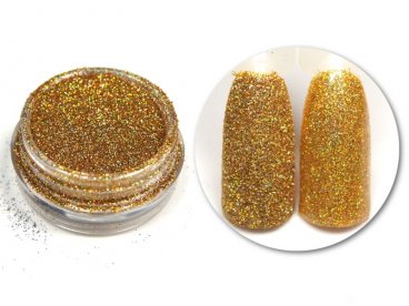 Efekt Holo Gold 04 złoty holograficzny