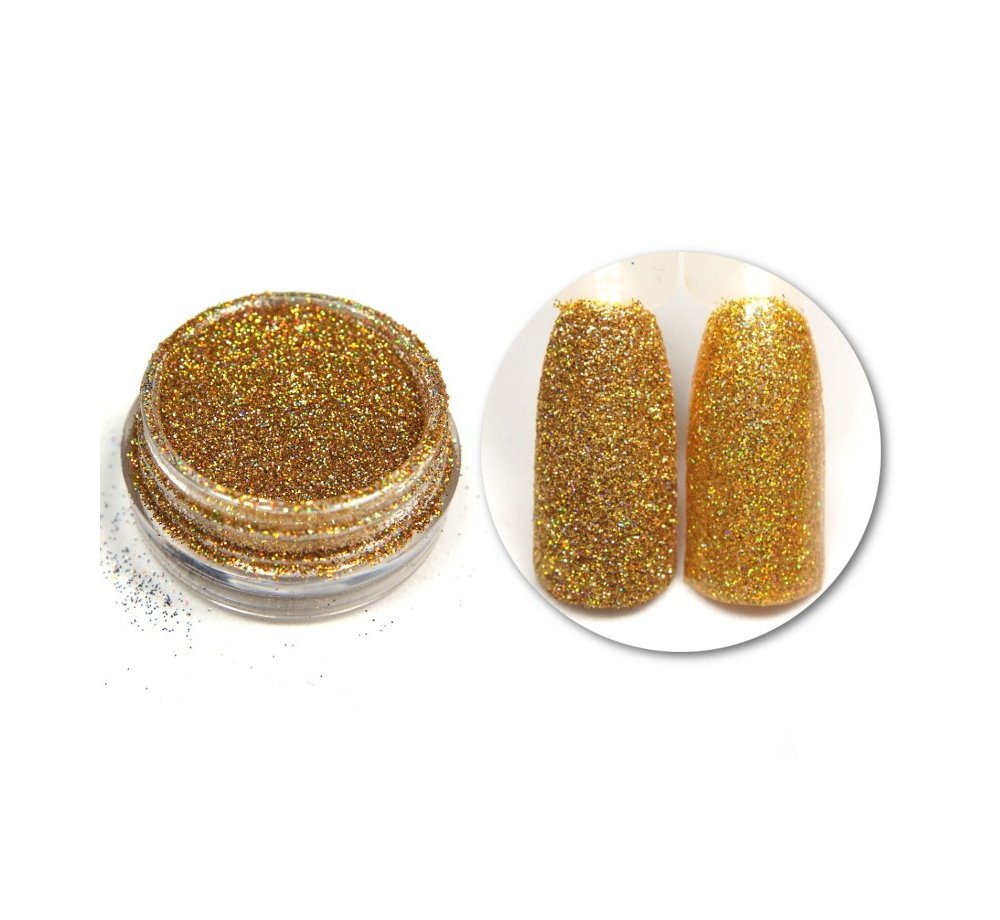 Efekt Holo Gold 04 złoty holograficzny Efekt Holo Gold 04 złoty holograficzny