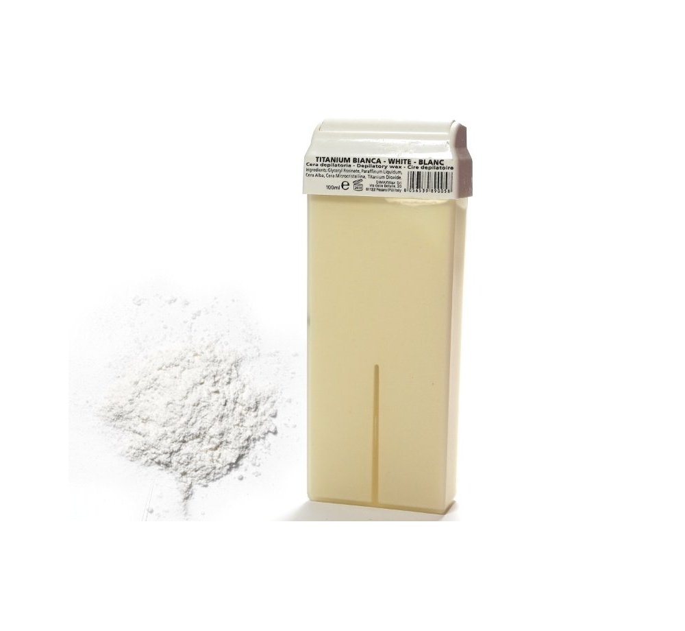 Wosk w rolce Biały Italy 100 ml Wosk w rolce Biały Italy 100 ml