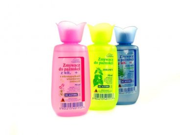 Zmywacz do paznokci bezacetonowy