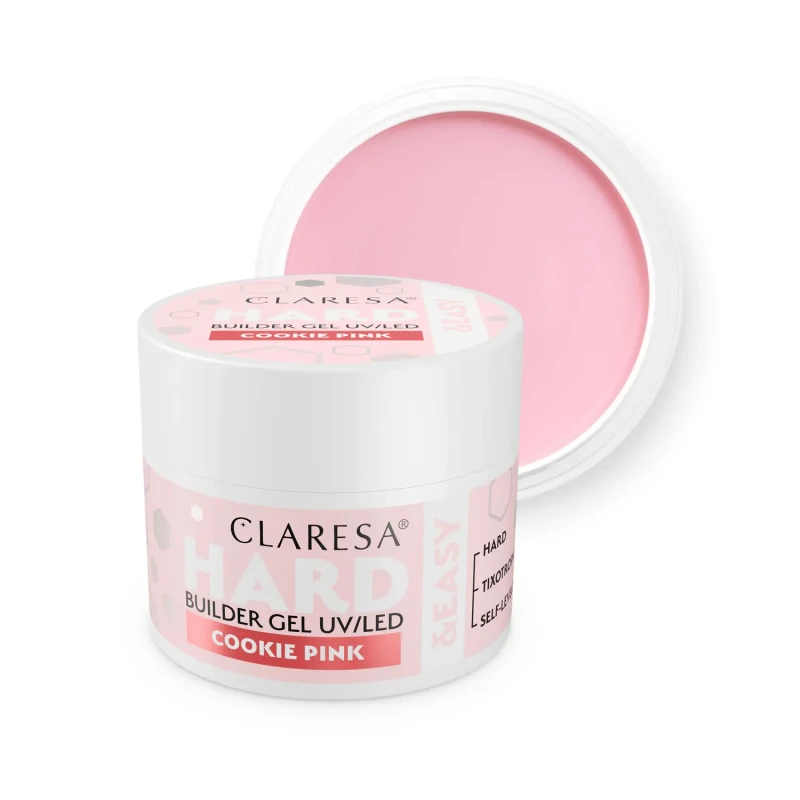 Claresa-zel-do-paznokci-HardEasy-Cookie-Pink.webp