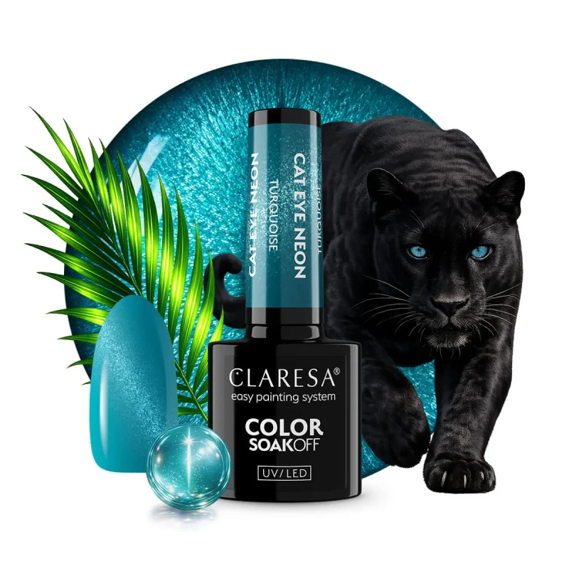 Claresa-lakier-hybrydowy-Cat-Eye-Neon-Turquoise-5g.webp